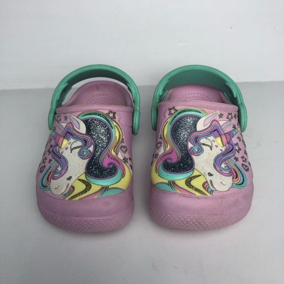 Crocs FunLab Unicorn Clogs - Picture 2 of 6